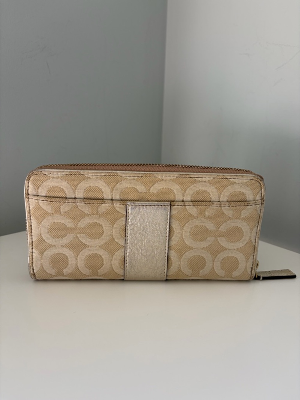 Coach Y2K Vintage Signature Continental Wallet - Picture 2 of 8
